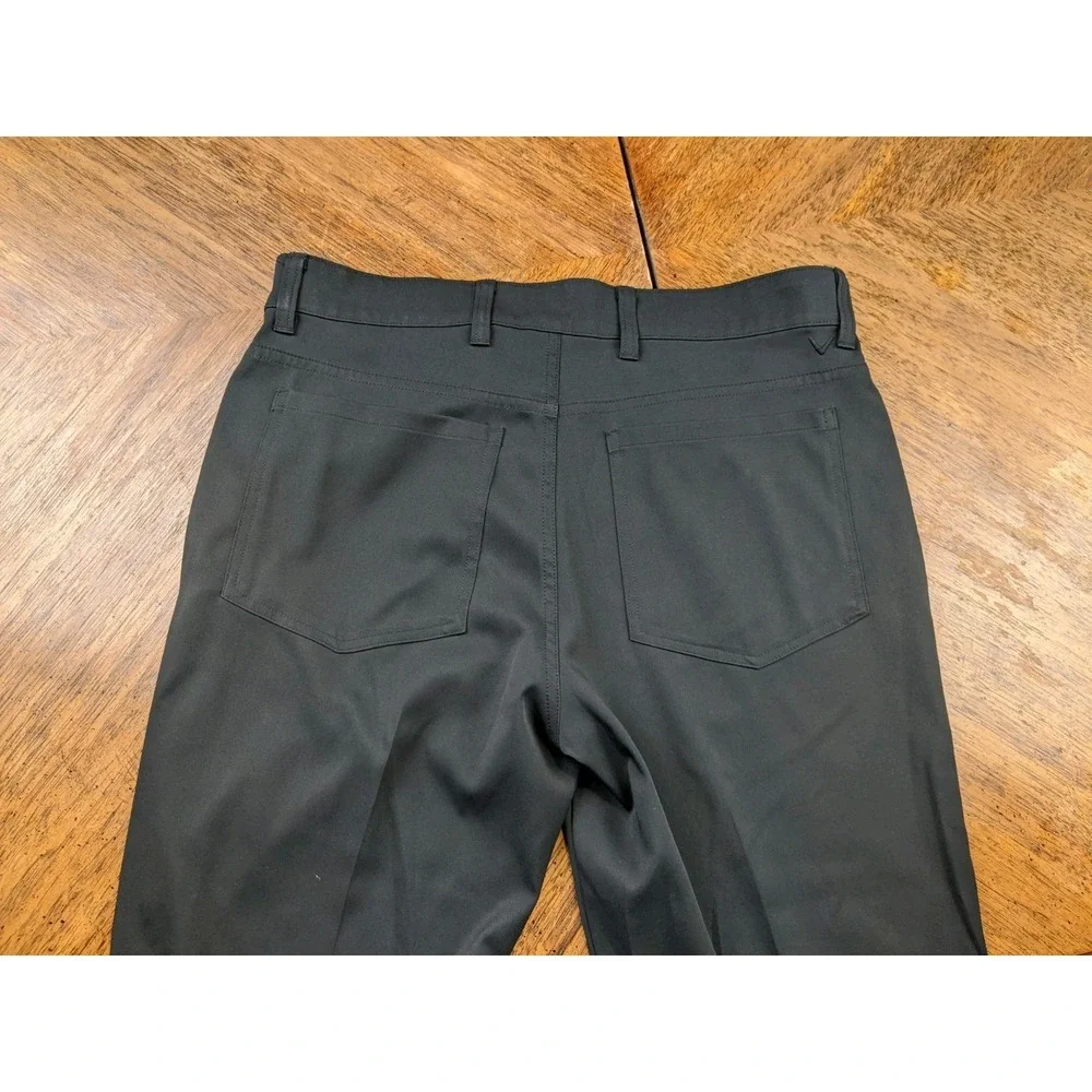 Callaway‎ Golf Pants Optimum Performance Athletic 31(33*)x32 Black Breathable